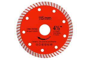115 MM MERMER KESİCİ DİSKİ TURBO*10X