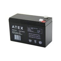 ATEX AX-12 ( KALIN ) KURU AKÜ ( 12V-7AH ) AMPER*10