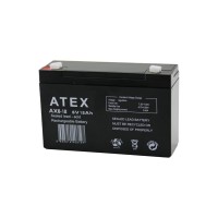 ATEX AX6-12 ( İNCE ) AKÜ ( 6V-12AH ) AMPER*10