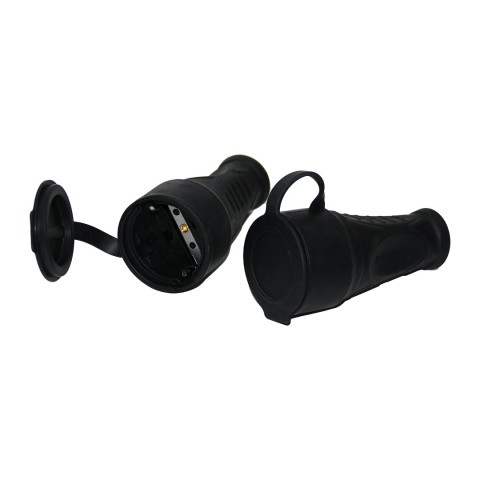 PERA WT KP-1161 ( KAUÇUK ) ( DİŞİ ) TOPRAKLI FİŞ ( 1X16A ) ( KAUCUK )*30X1