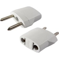 FETİH ELEKTRİK KOD-F-19 ( BEYAZ & LÜX ) ( DAR AMERİKAN ) ADAPTÖR FİŞ*60X10