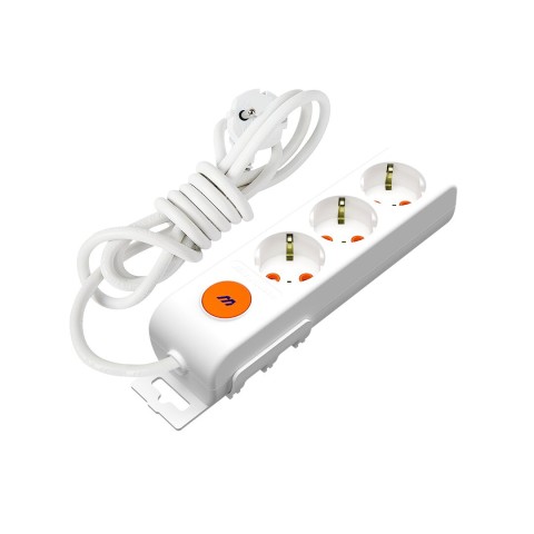 MUTLUSAN RI-TECH ( ANAHTARLI ) ( 3LÜ & 3MT. ) UZATMA KABLO & TOPRAKLI GRUP PRİZ ( RITECH ) ( 001 175 320002 03 00 )*12