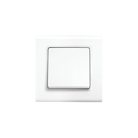 VİKO ( 9140 0001 ) LİNNERA S ANAHTAR ( BEYAZ ) ( ÇERÇEVELİ )*15X10