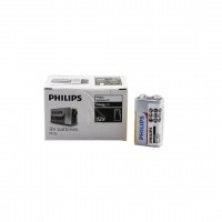 PHILIPS 6F-22 ( 9V ) PİL ( 12PCS ) ( EXTRA ÇİNKO KLORÜR )*1X10