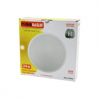 NİSALUCE EAMP-106/B (24W) (RADAR SENSÖRLÜ) LEDLİ ARMATÜR (BEYAZ ÇERÇEVE) (MEKATRONİK ASKI SİSTEMİ) (6500K & 2160Lm)*20