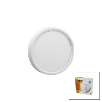 NİSALUCE EPL-18SÜ EPL-018YSU (18W) (BEYAZ METAL KASA) (SIVA ÜSTÜ) (YUVARLAK) LED SLİM PANEL (20.5CM)(1260LM)(BEYAZ=6500K)(30.000 SAAT ÖMÜR)*20