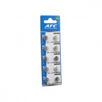 ATC ALKALİNE BUTTON BATTERY ( AG10 ) ( LR-1130/389/189 ) ( DÜĞME PİL ) ( ALKALİN ) ( 1.5V ) ( 10LU KART )*400