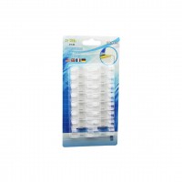 İBİCO İ10-013 CY-22 ( 16PCS ) ( KALIN KABLO ) KABLO TUTUCU KLİPS (YAPIŞKANLI) ( ŞEFFAF PLASTİK MİKA KRİSTAL )*20X10