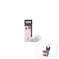 ELİTLED EL-08-Y1 ( 6W=43W ) ( E14 ) ( MUM TİPİ ) (BEYAZ) LED AMPUL LAMBA (600 LÜMEN) (6500K) (15.000 SAAT ÖMÜR) (PVC GÖVDE)*15X7