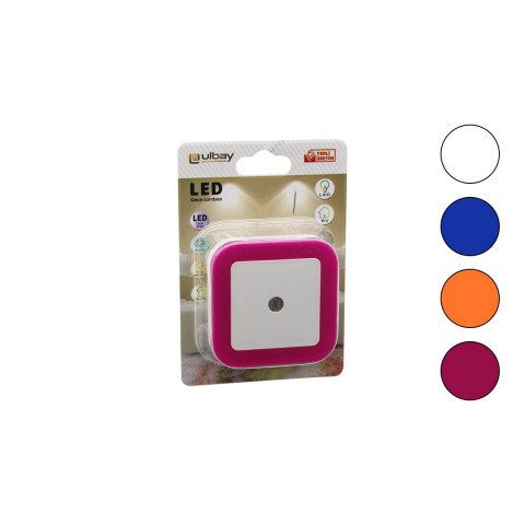 ULBAY GC-02 ULBAY ( KARE & FOTOSELLİ ) GECE LAMBASI 0.1W*10X24