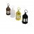 FASHION DESING LED LANTERM SDR-LM-005 ( ORTA ) ( ALTIGEN KUBBE ) ( PİLLİ ) RAMAZAN LED IŞIK ( MİX RENKLİ & PLASTİK )*12X30