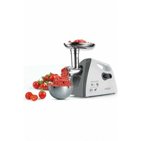 HARLEM GURME H-020-022 ( BEYAZ ) ELEKTRİKLİ ET KIYMA MAKİNESİ (2200W) (SALÇA & PÜRE & SOSİS DOLDURMA & GALETE UNU & İÇLİ KÖFTE)*2