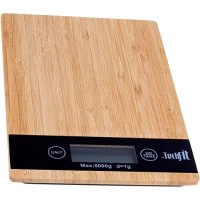 TECHFİT TF-1007 DİJİTAL BAMBU MUTFAK TERAZİ TARTI ( 5KG )*24