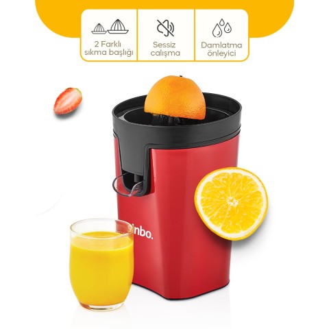 SİNBO SJ-3145 NARENCİYE & MEYVE SIKACAK ( 2 FARKLI SIKMA BAŞLIK ) 30W*6