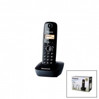 PANASONİC KX-TG1611 (SİYAH & OVAL) (DİJİTAL) (KABLOSUZ & TELSİZ) TELEFON (ARAYAN NO GÖRME) (50 HAFIZA) (10NO TEKRAR ARAMA)*36