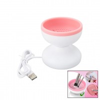 MAKEUP BRUSH CLEANER MBC-01 MJGN-813 MAKYAJ FIRÇA TEMİZLEME MAKİNESİ ( USB ÇALIŞMA & SİLİKON TIRTIKLI HAZNE )*100