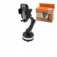 9A  X-0567 (OTO & ARAÇ ) (TELEFON & BARDAK TUTUCU) (3 EKLEMLİ 360° KOL ) ( YAPIŞKANLI & 360° VANTUZ ) (GENİŞLİK AYARI=60-105MM)*100