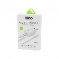 İBİCO İB-3002 ( USB TO=( İPHONE ) (SET) (EV BAŞLIK+ KABLO=1MT) TELEFON ŞARJ ( HIZLI ) ( 3.0A ) ( 9V-12V )*5X20