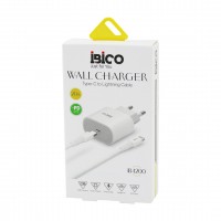 İBİCO İB-4200 ( TYPE-C TO=( İPHONE ) (SET) (EV BAŞLIK+ KABLO=1MT) TELEFON ŞARJ (HIZLI) (20W) (9V-12V-3.0A & 20W-1.5A)*5X20