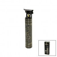 POWERTEC TR-1005 ( MAT ) ( GÜNLÜK EVDE BAKIM VÜCUT KILI ) ENSE & SAKAL TRAŞ MAKİNESİ ( USB ŞARJLI ) ( BASKILI GÖVDE) ( T BIÇAK ) *100