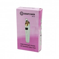 DEMPOWER DP-47 CİLT BAKIM ALETİ (VAKUM) (AKNE& GÖZENEK& SİYAH NOKTA TEMİZLEME) (USB ŞARJ & 5BAŞLIK) (DİJİTAL G.& 3KADEME HIZ)*100
