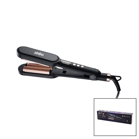 SİNBO SHD-1707 (DİJİTAL) SAÇ ŞEKİLLENDİRME CİHAZI (38X90MM SERAMİK KAPLAMA) (360° KABLO=1.8MT) (LCD SIC.AYAR=140-220℃)*12
