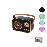 PLATOON PL-4641 (WİRELESS) HOPARLÖR & SPEAKER (IŞIKLI) (USB ŞARJLI) (RENKLİ KASA & BRONZ ÇERÇEVE)(USB & DC 5V & TF)*80