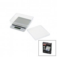 İBİCO İ11-011 SUPERIOR MINI I-2000 (3000GR/0.01GR) (MİNİ=10.5X13CM) HASSAS TARTI & TERAZİ ( ŞEFFAF PLS.KAPAK ) ( PİLLİ )*50