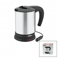 SİNBO SK-8034 ( 24V ) ARAÇ İÇİ KETTLE ( PASLANMAZ ÇELİK ) SU ISITICISI ( 0.8LT ) ( 200W ) ( ÇAKMAKLIK FİŞLİ ) ( PLASTİK KAPAK & KULP )*12