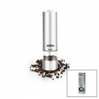 SİNBO SHB-7502 ( PİLLİ ) ( OTOMATİK ) TUZ & KARABİBER ÖĞÜTÜCÜ ( IŞIKLI ) ( ÇELİK GÖVDE ) ( AKRİLİK HAZNE )*24
