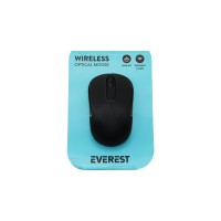 EVEREST SM-804 ( WIRELESS & KABLOSUZ ) USB OPTİCAL MOUSE ( VAKUM AMBALAJ ) ( 1600 DPI ) ( PİLLİ= 1 AA )*80