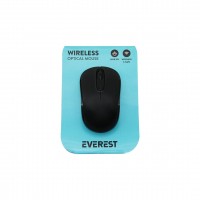 EVEREST SM-804 ( WIRELESS & KABLOSUZ ) USB OPTİCAL MOUSE ( VAKUM AMBALAJ ) ( 1600 DPI ) ( PİLLİ= 1 AA )*80