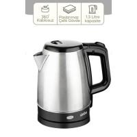 SİNBO SK-8015 ( ÇELİK ) KETTLE 1.7LT ( GİZLİ REZİSTANS & KABLOSUZ )*8