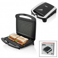 SİNBO SSM-2587 ELEKTRİKLİ TOST MAKİNESİ ( 2 DİLİM ) ( GRANİT YAPIŞMAZ YÜZEY & KİLİTLENEBİLİR KAPAK) ( 750W )*6