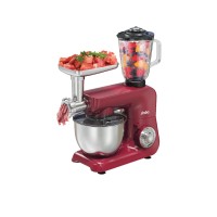 SİNBO SMX-2775 ( KIRMIZI ) STANDLI MİKSER & BLENDER SETİ (3IN1)(KIYMA MAK. APARATI)(5 KADEM. HIZ AYAR )(4.5LT HAZNE & 1.5LT BLENDER)(1500W)*1