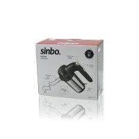 SİNBO SMX-2774 EL MİKSERİ ( 2İN1= KARIŞITMA & ÇIRPMA APARATI ) ( 5 KADEME HIZ AYARI )( PASLANMAZ ÇELİK GÖVDE ) 200W*8