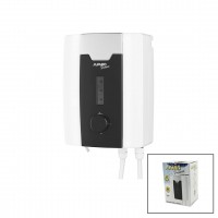 JUMBO PREMİUM ( BEYAZ ) SU ISITICI ELEKTRİKLİ ŞOFBEN ( DUŞ BAŞLIK )( 7 EMNİYET TERMOSTAT )( 3 KADEMELİ ) (8000W)*6