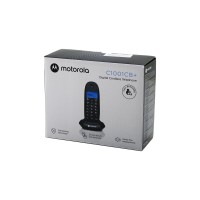 MOTOROLA C1001CB ( SİYAH ) (DİJİTAL) (KABLOSUZ & TELSİZ) TELEFON (ARAYAN NO GÖRME) (50 HAFIZA)*8