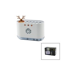 ALASKA SDR-H-006 ( GEYİK FİGÜRLÜ )( 700ML )( SESE DUYARLI )( USB ŞARJLI & RENKLİ LEDLİ IŞIK ) HAVA NEMLENDİRİCİ ( BUHAR MAKİNE & KOKU GİDERİCİ) 4.5W*48