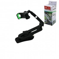 JAPANEX SUN VISOR CZ-70202 (OTO & ARAÇ ) ( DİKİZ AYNA GEÇMELİ )(TELEFON TUTUCU) ( 360° KOL ) ( MANDALLI ) (GENİŞLİK AYARI=12.9-25.5CM)*75