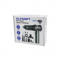 ALFAGIFT DP-568 ( OTO ARAÇ ) ( TYPE-C SARJLI ) EL TİPİ BASINÇLI HAVA ÜFLEME & SÜPÜRGE( 7 BAŞLIK ) 100W*20
