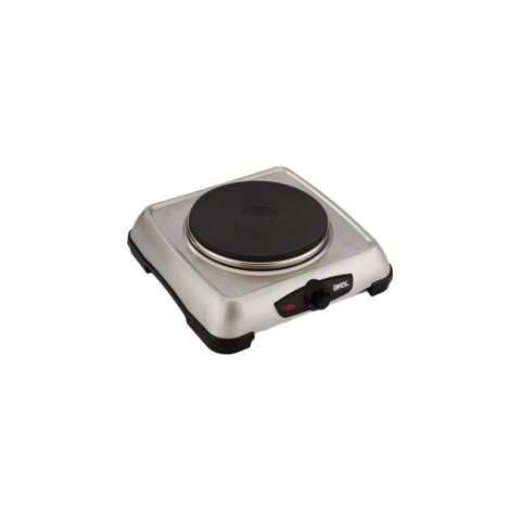 AKEL AP-511 ( GÜMÜŞ ) ( TEK GÖZLÜ ) MİNİ ELEKTRİKLİ OCAK ( 1000W ) ( AYARLANABİLİR TERMOSTAT ) ( ISITICI YÜZEY = 14.5CM )*5