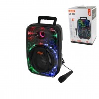 KIMISO PLATOON QS-880 PL-4657 KARAOKE ( MİKROFONLU ) WİRELESS HOPARLÖR & SPEAKER ( FM RADIO ) ( IŞIKLI ) ( USB ŞARJLI ) (10W & TF & AUX) ( 1X8