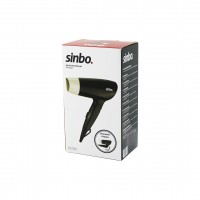 SİNBO SHD-7053 ( KREM ) SAÇ KURUTMA MAKİNESİ ( KATLANABİLİR ) ( 2 KADEME HIZ AYARI )*20