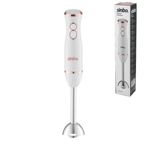 SİNBO SHB-7514 ( SİYAH - ROSE GOLD ) ( ÇUBUK ) EL BLENDER ( ÇELİK UÇLU ) ( DC MOTOR & 400W)*12
