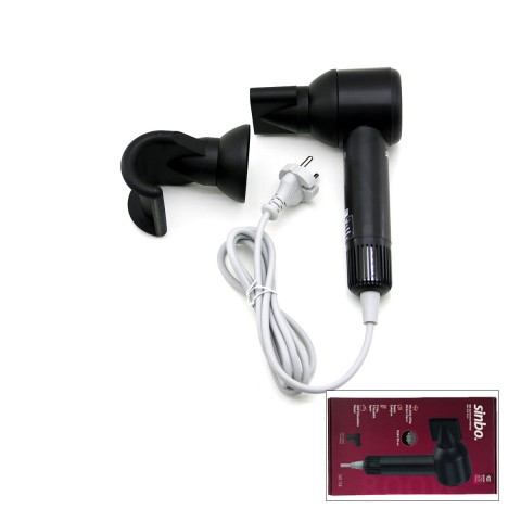 SİNBO SHD-1756 ( SİYAH ) SAÇ KURUTMA MAKİNESİ 110.000RPM ( DİJİTAL EKRAN ) ( SESSİZ ÇALIŞMA & 3 HIZ - SICAKLIK AYAR  )*6