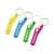 ZD ZHENG DA KEY RING NO-411 ( MİNİ FALÇATA ) ( ANAHTARLIK ) ( RENKLİ PLASTİK ) ( 7.5CM X 1.5--2CM )*12X200