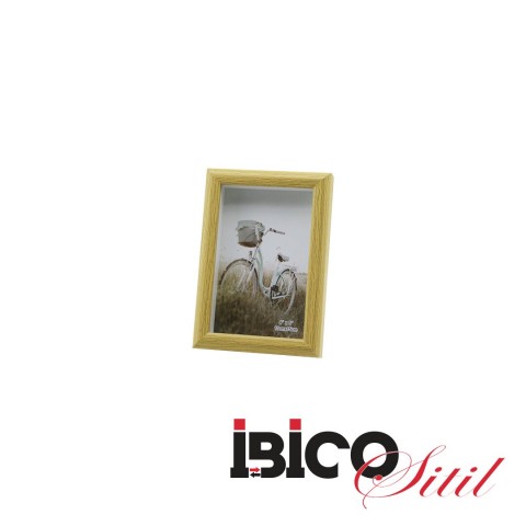 İBİCO İ12-025 ( 4''X6'' & 10X15CM ) ( KALIN & LÜX BAMBU & TEK RENK ÇERÇEVESİ ) AHŞAP RESİM ÇERÇEVESİ *36=K