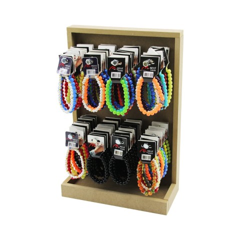 MEVA M-59 M-64 ( RENKLİ BONCUK ) BİLEKLİK ( 24LÜ -30LU BONCUK )*100=K