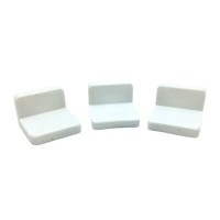 MADE-040 (DDAE1) PLASTİK DOLAP ASKI ELEMANI BEYAZ*25X10